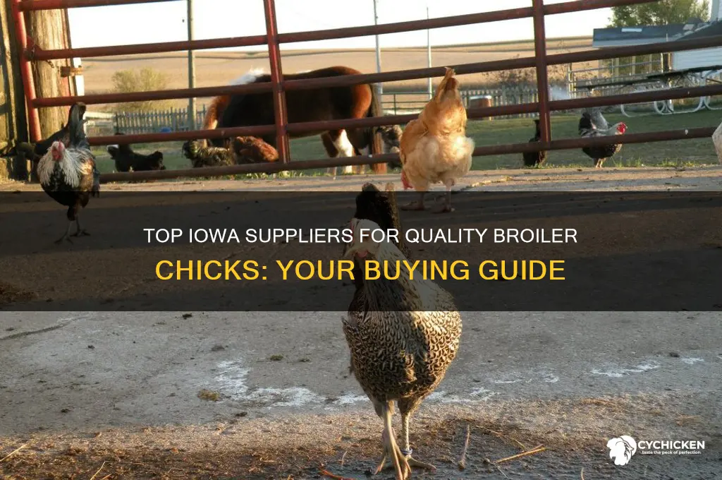 where to buy broiler chicks in iowa