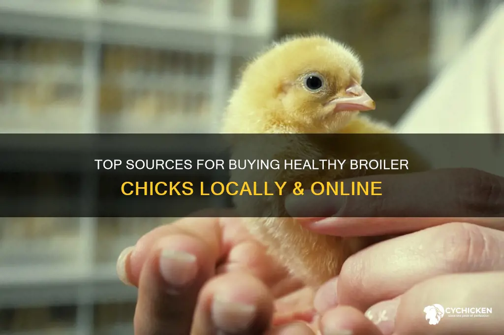 where to buy broiler chicks