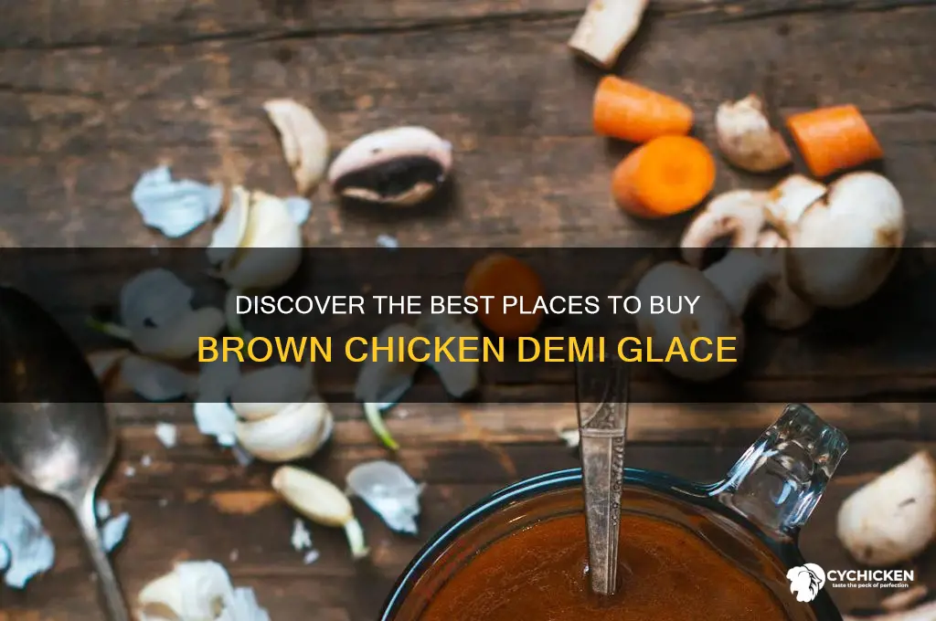 where to buy brown chicken demi glace