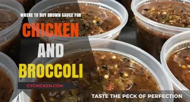 Best Places to Buy Brown Sauce for Chicken and Broccoli