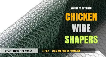 Best Places to Buy Bush Chicken Wire Shapers Online & Locally