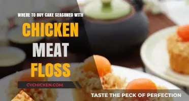 Unique Cake Delicacy: Where to Find Chicken Meat Floss-Seasoned Treats