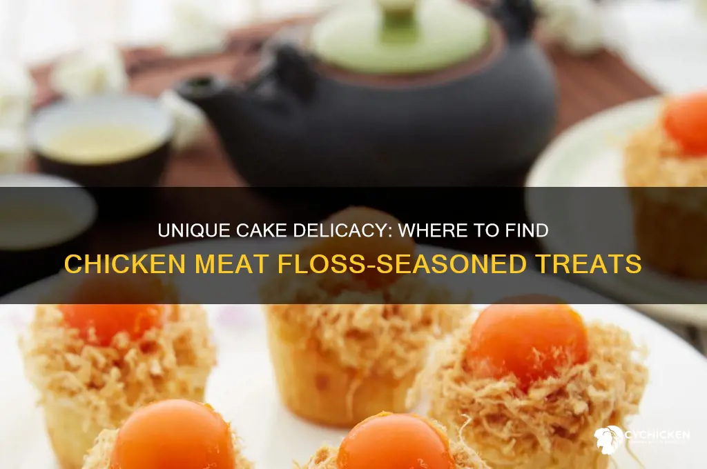 where to buy cake seasoned with chicken meat floss