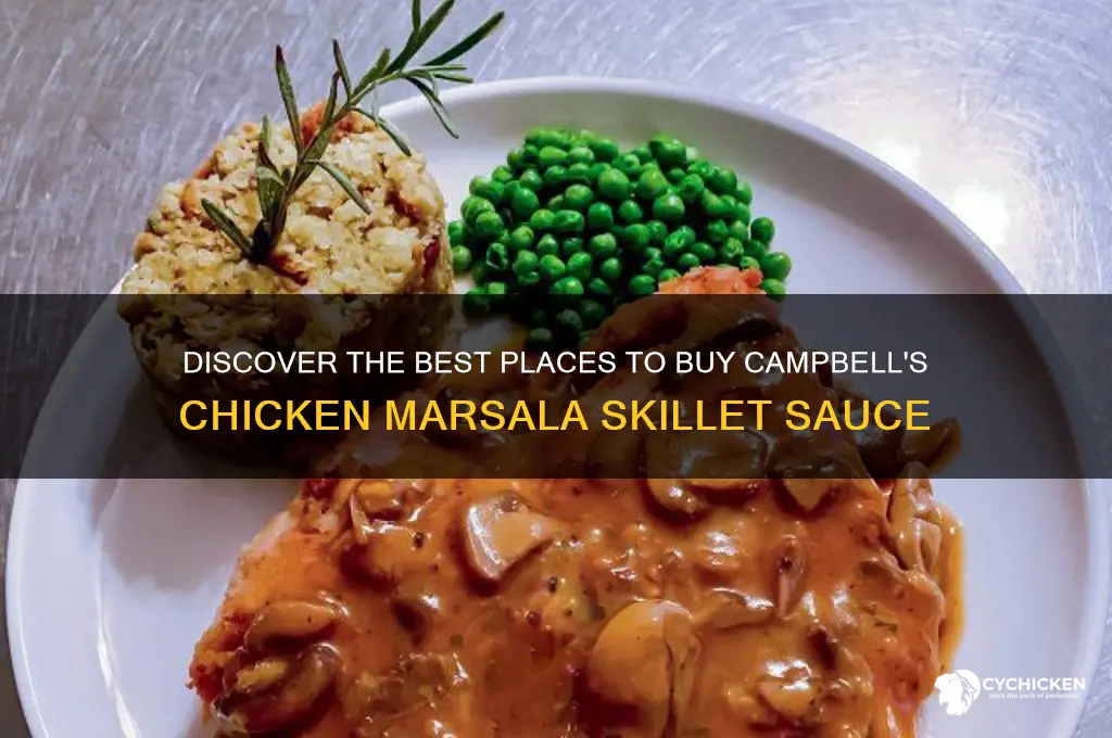 where to buy campbells chicken marsala skillet sauce