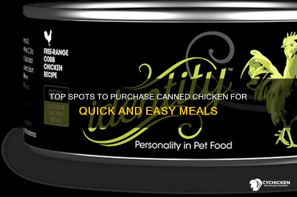 where to buy canned chicken