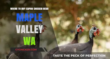 Find Capon Chicken Near Maple Valley, WA: Top Local Sources