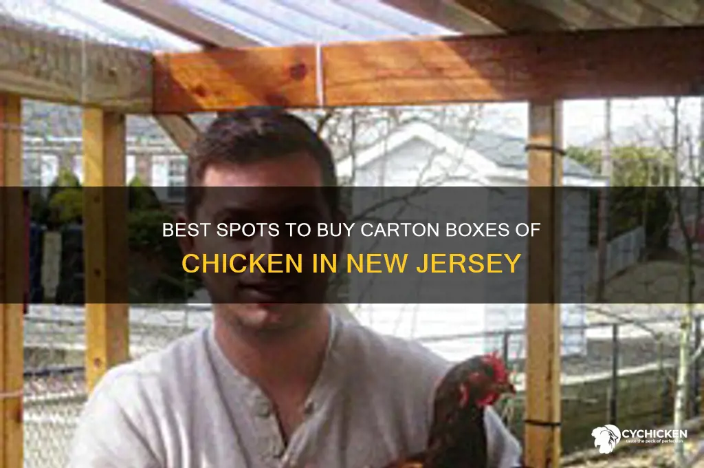 where to buy carton box of chicken in nj