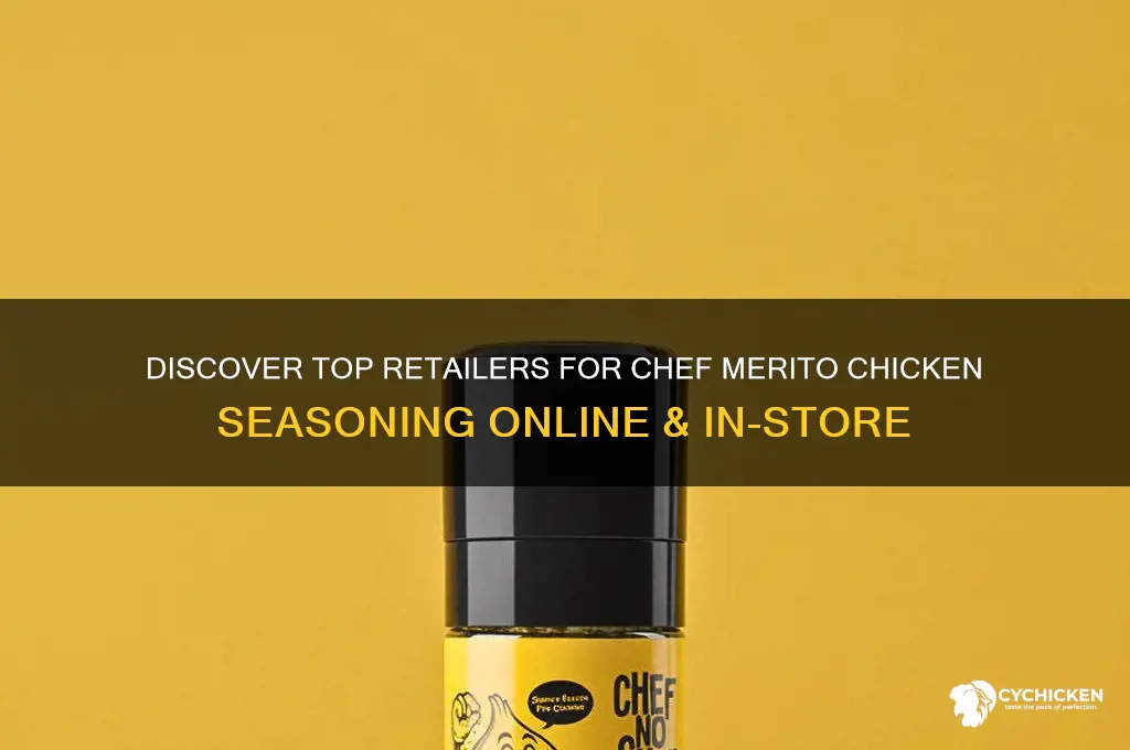 where to buy chef merito chicken seasoning
