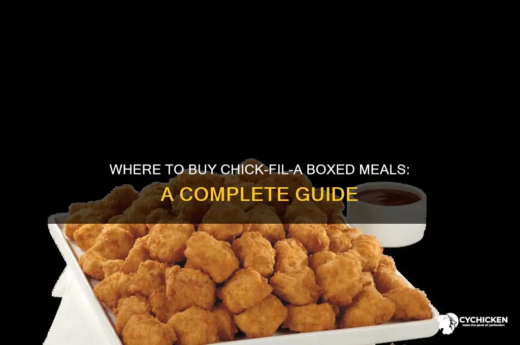 where to buy chick-fil-a boxed meals