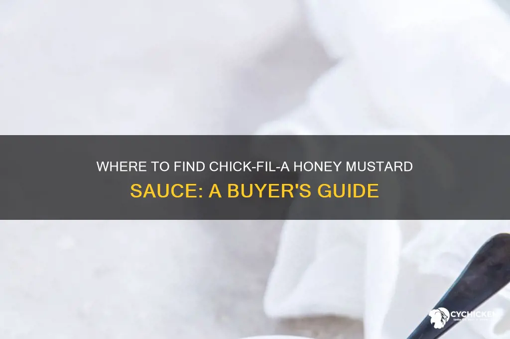 where to buy chick fil a honey mustard sauce