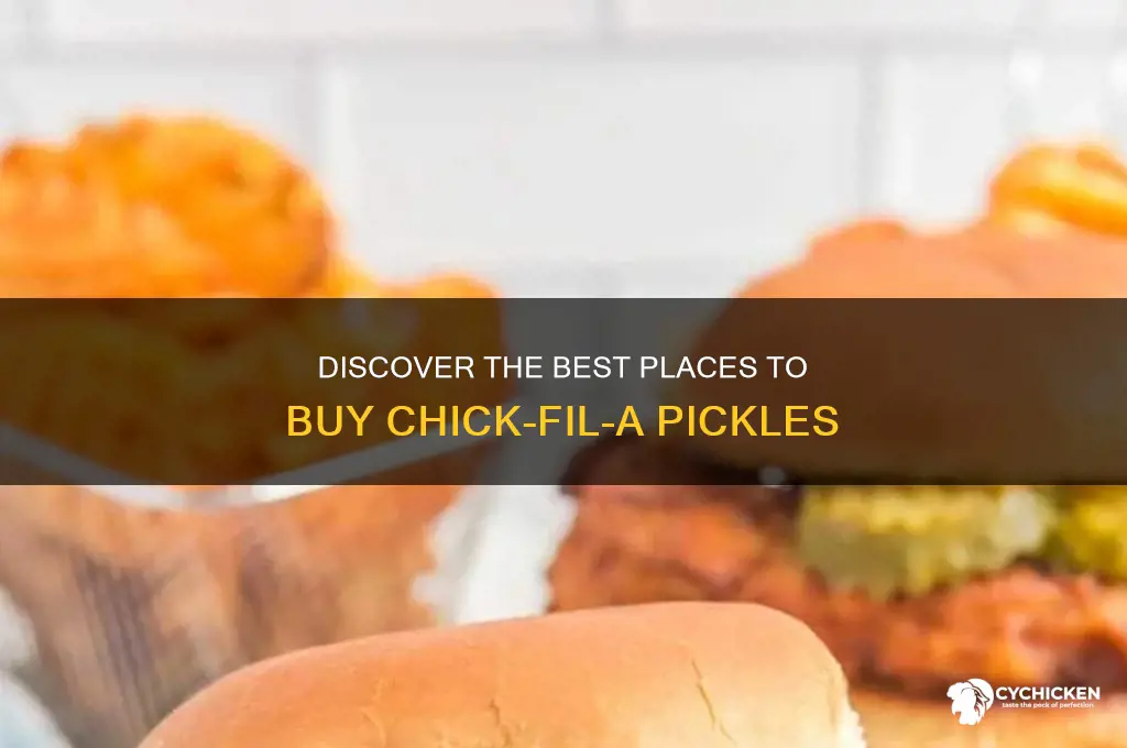 where to buy chick fil a pickles