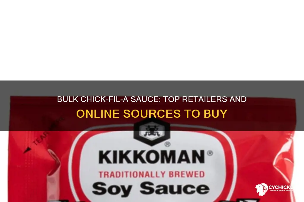 where to buy chick fil a sauce in bulk