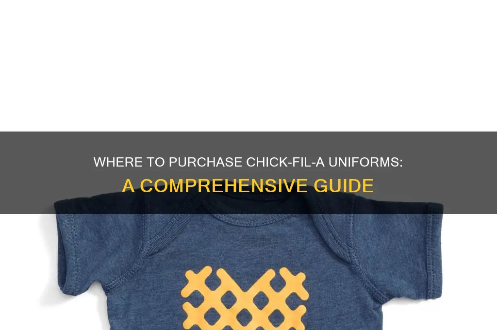where to buy chick fil a uniforms