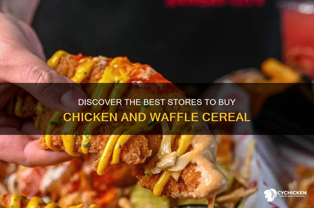 where to buy chicken and waffle cereal