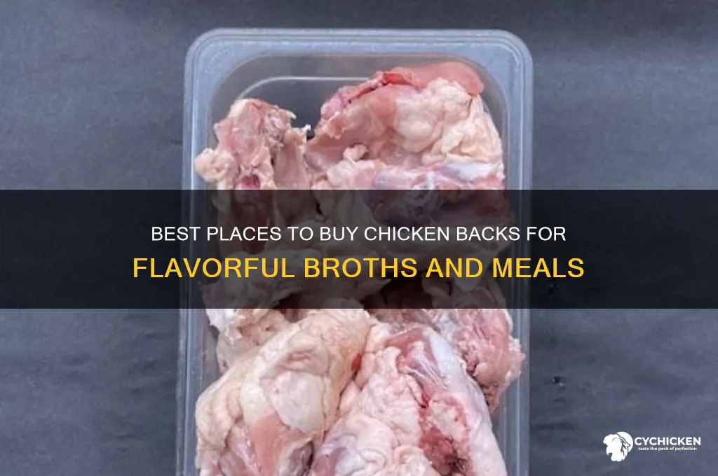 where to buy chicken back