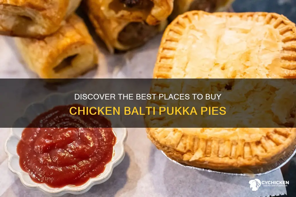 where to buy chicken balti pukka pies