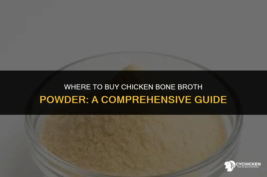 where to buy chicken bone broth powder