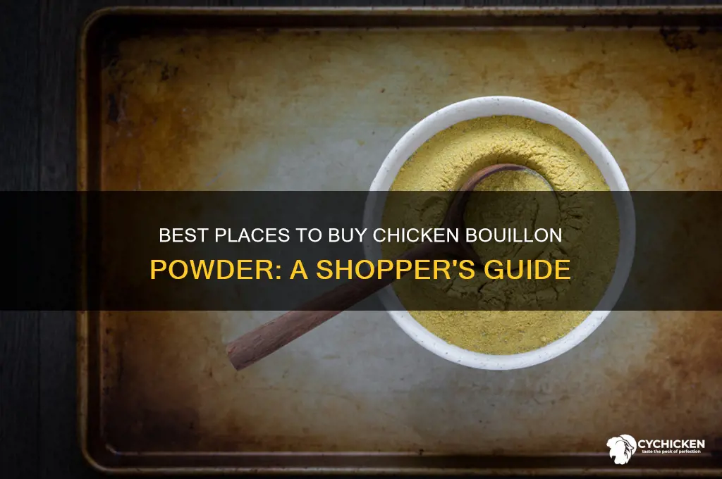 where to buy chicken bouillon powder