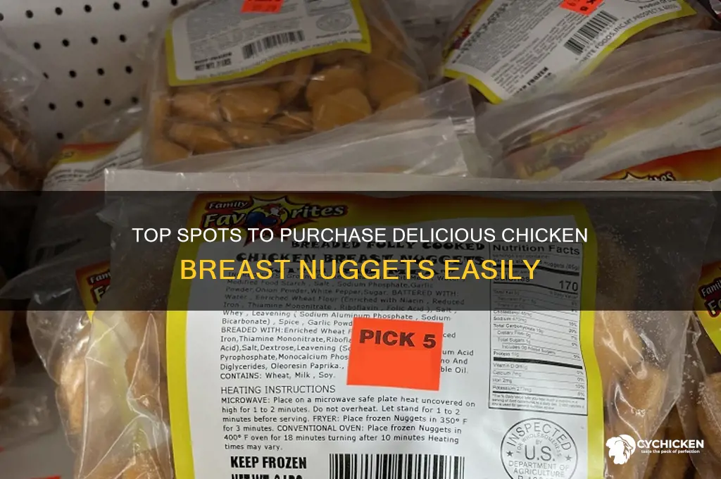 where to buy chicken breast nuggets