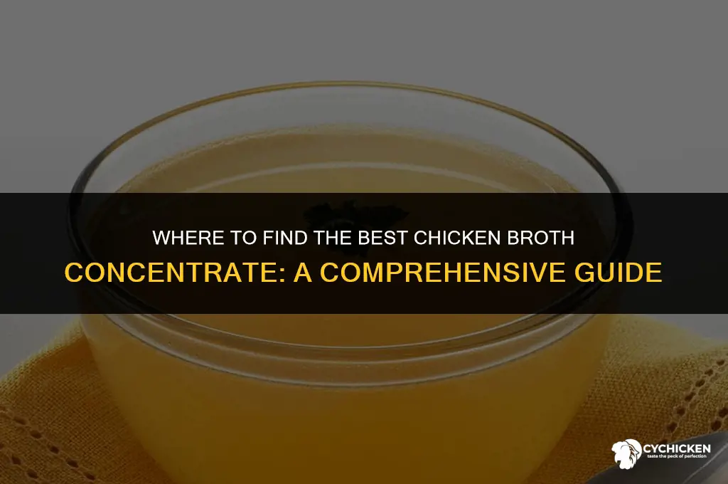 where to buy chicken broth concentrate