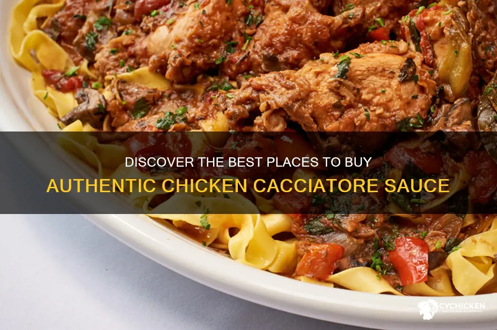 where to buy chicken cacciatore sauce