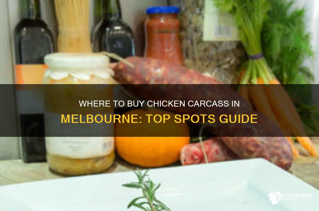 where to buy chicken carcass melbourne