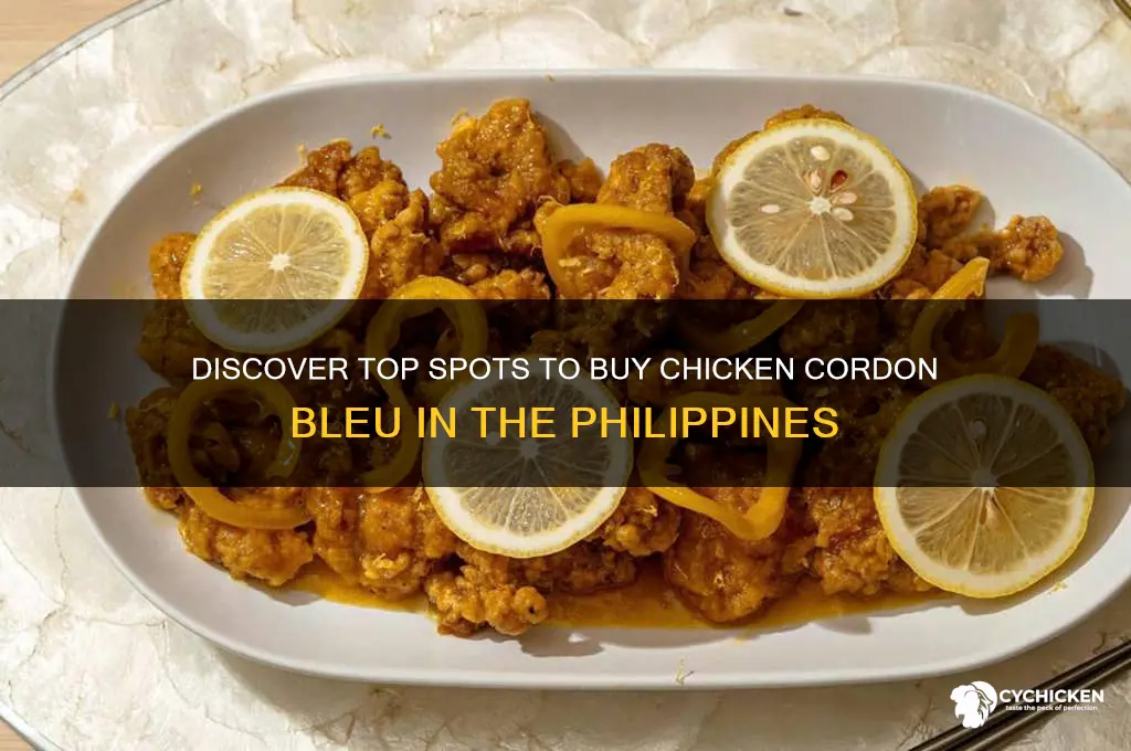 where to buy chicken cordon bleu in the philippines