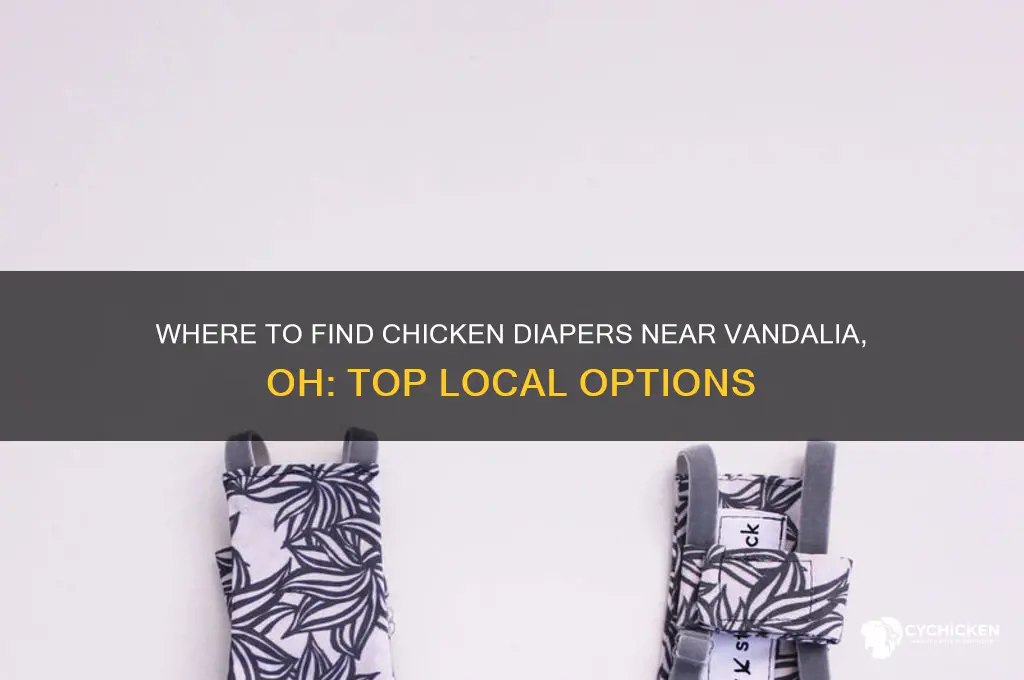 where to buy chicken diapers near vandalia oh