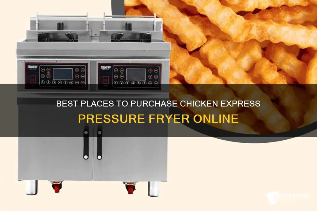 where to buy chicken express pressure fryer