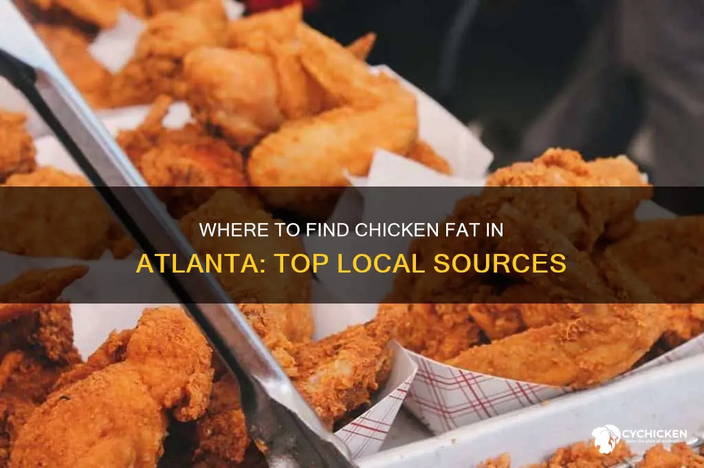 where to buy chicken fat in atlanta
