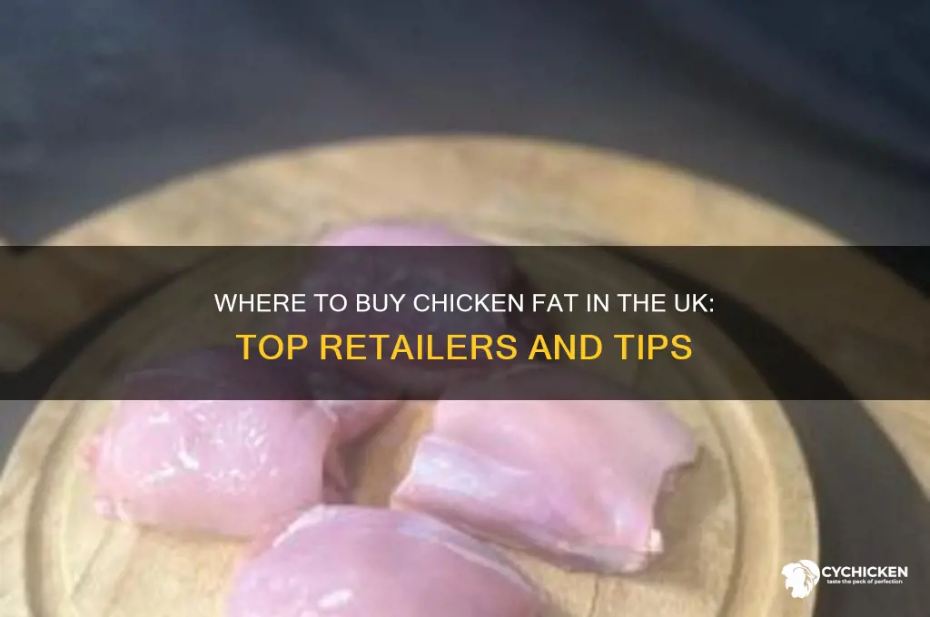 where to buy chicken fat uk