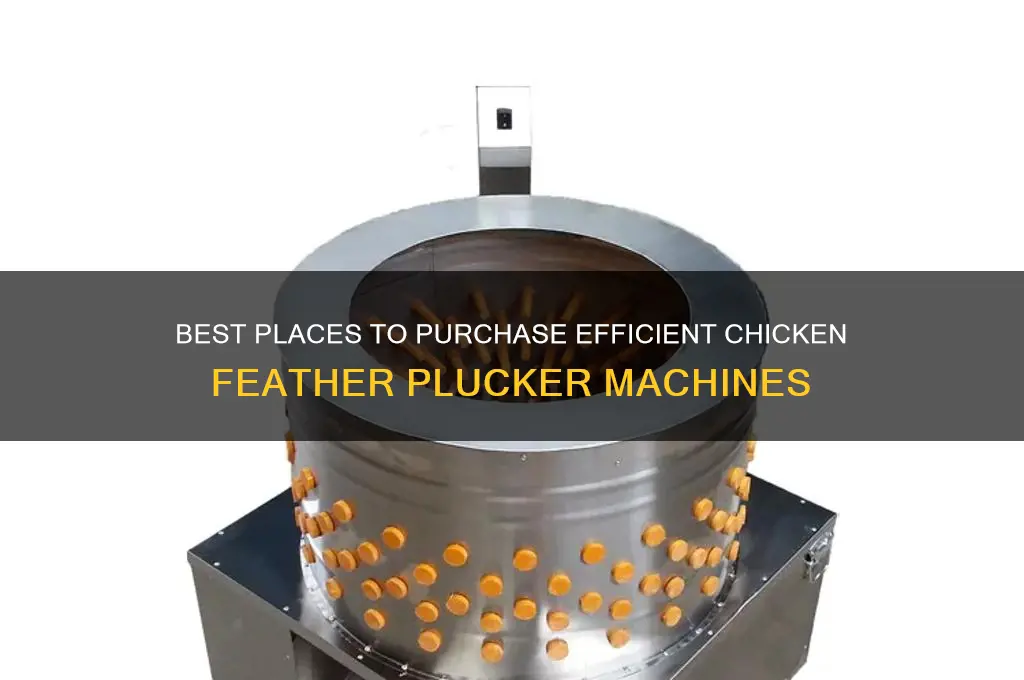 where to buy chicken feather plucker