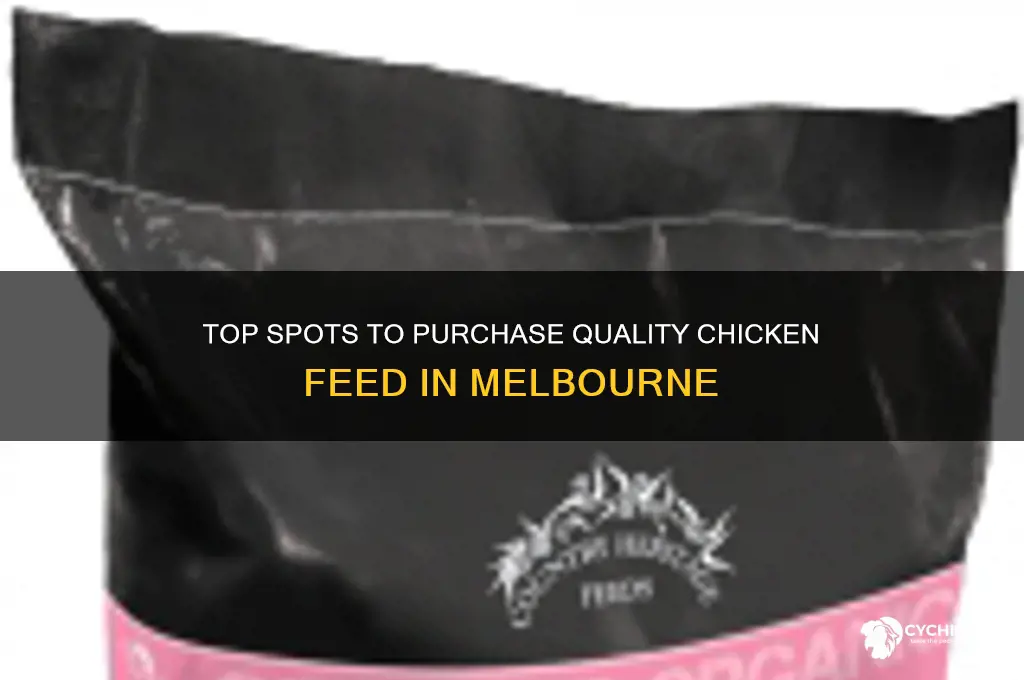 where to buy chicken feed in melbourne
