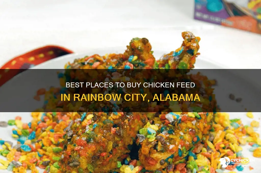 where to buy chicken feed in rainbow city alabama