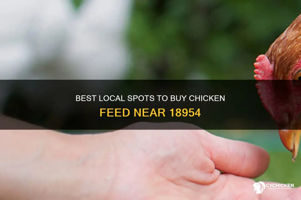 where to buy chicken feed near 18954