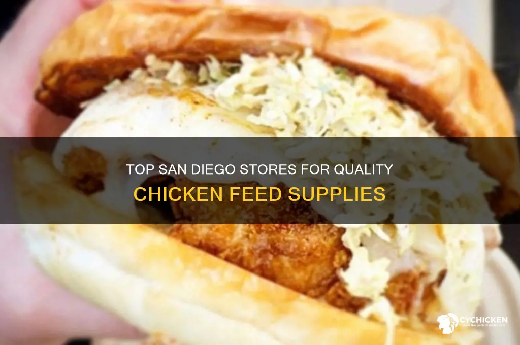 where to buy chicken feed san diego