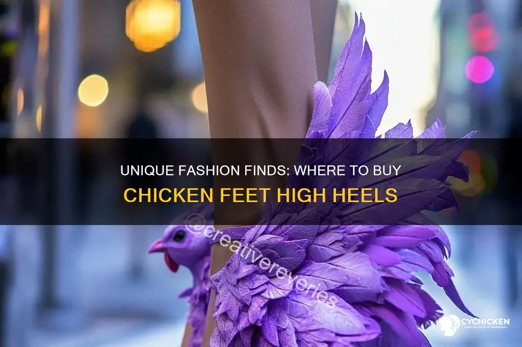 where to buy chicken feet high heels