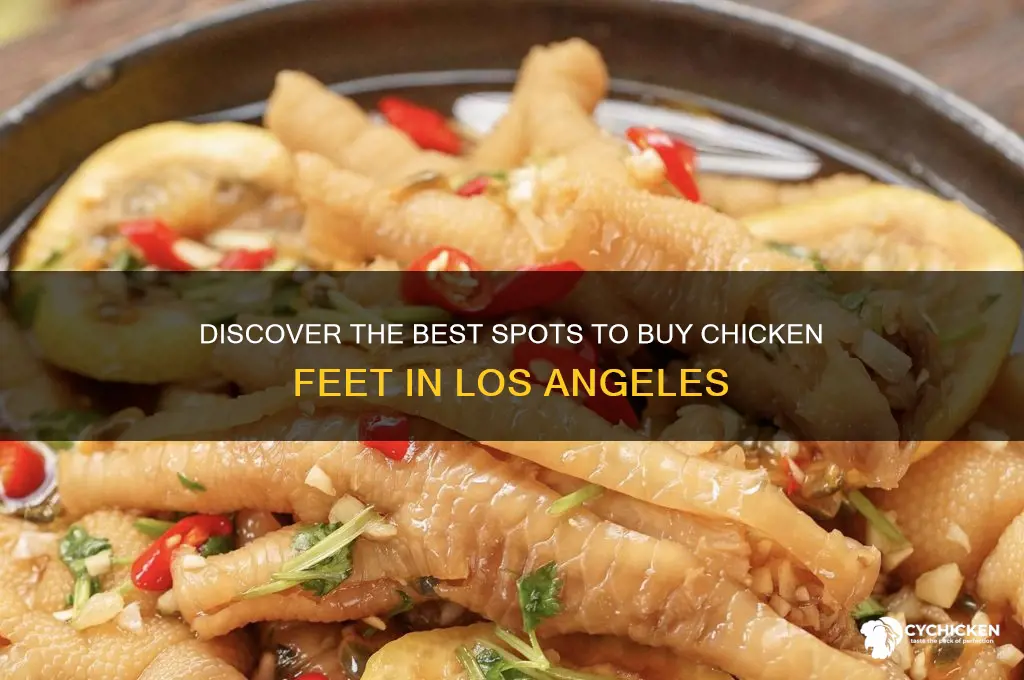 where to buy chicken feet in los angeles