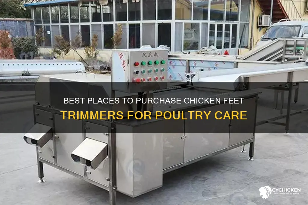 where to buy chicken feet trimmers
