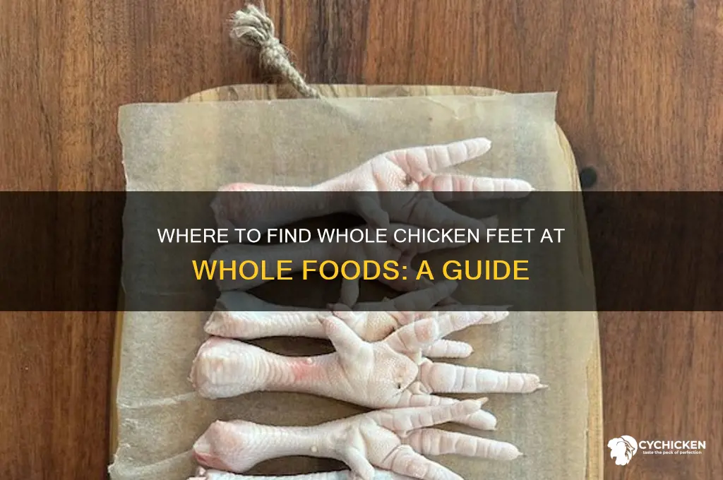 where to buy chicken feet whole foods
