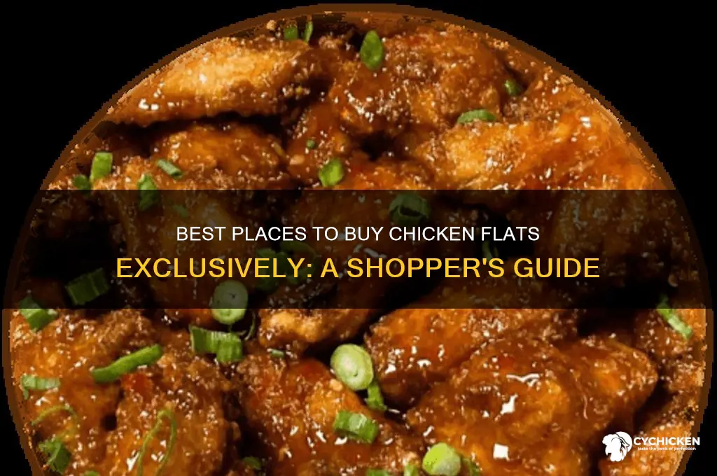 where to buy chicken flats only