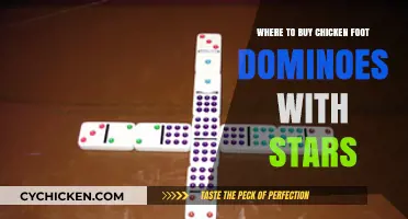 Discover the Best Places to Buy Star-Studded Chicken Foot Dominoes