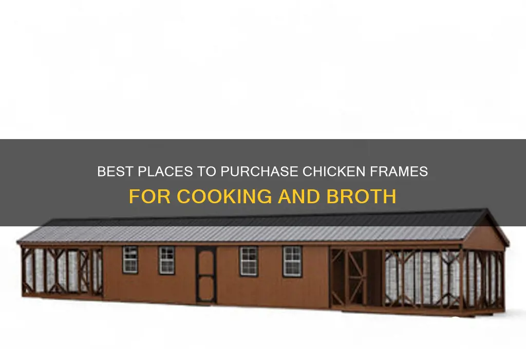 where to buy chicken frames