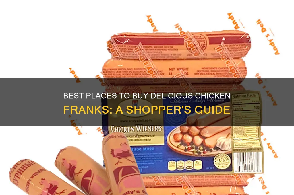 where to buy chicken franks