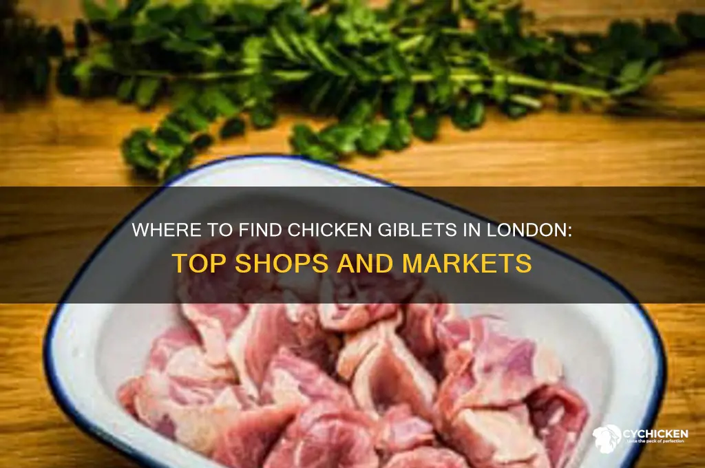 where to buy chicken giblets in london