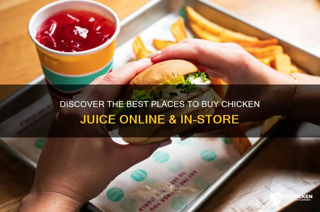 where to buy chicken juice