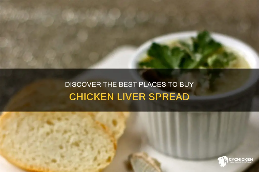 where to buy chicken liver spread