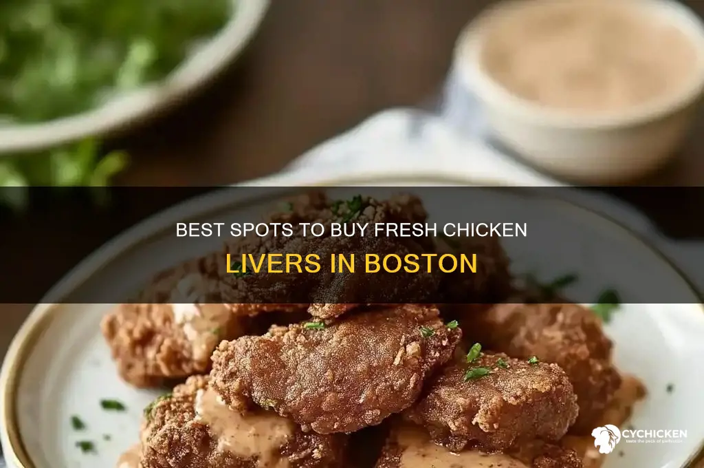 where to buy chicken livers boston