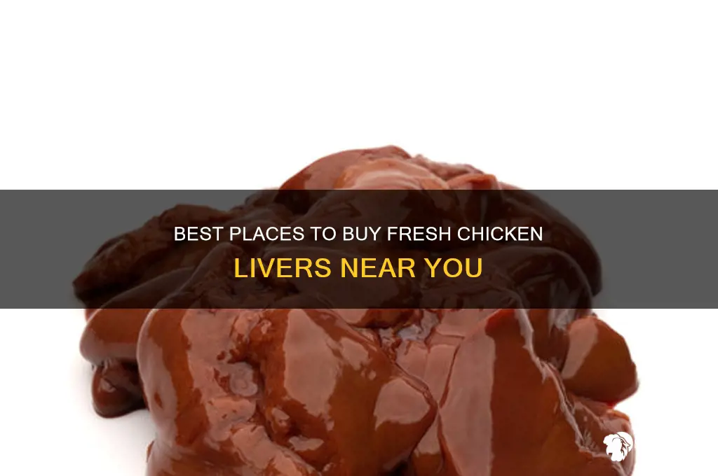 where to buy chicken livers