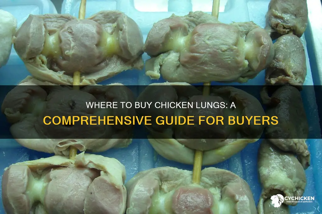 where to buy chicken lungs